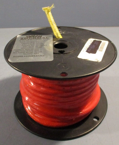 THERMAL WIRE & CABLE Flame Rod High temp wire 12AWG, NCC, 450C 50FT 45012MTS4