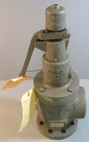 Kunkle Valve 6252FKH01LS Flanged Safety Relief Valve 31/4" Bore