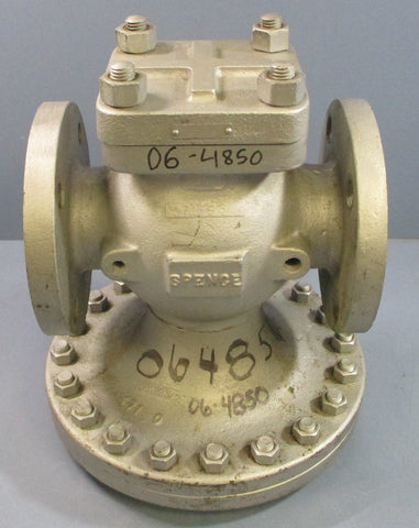 Spence Engineering E-2-1/2 Pressure Reducing Valve 2-1/2" 4-Bolt Flange 125PSI