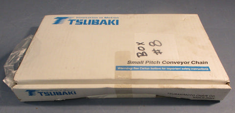 Tsubaki RS40NPATK Small Pitch Conveyor Chain 120 Links 10 Ft Long