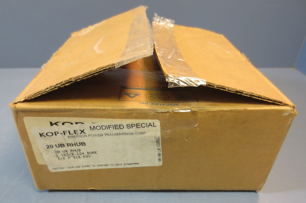 Emerson Kop-Flex Max-C 20 UB RHUB 2.123/2.124 Bore w/ KeyWay  Couple