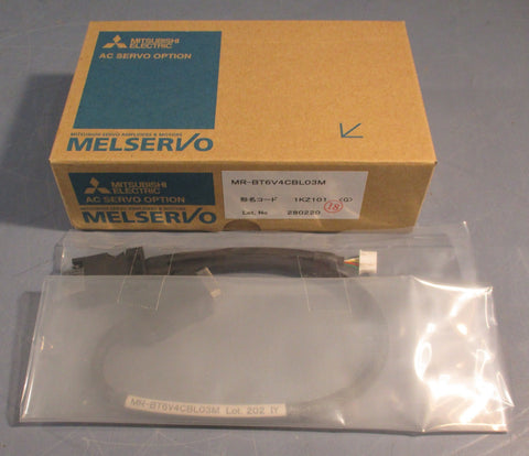 Mitsubishi MR-BT6V4CBL03M Battery Connecting Cable 0.3m Long for Servo Amplifier