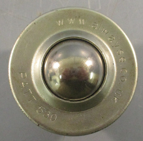 Alwayse PATT 530 Steel Ball Transfer Unit 2-3/16" OD 1-1/2" Width Lot of 2