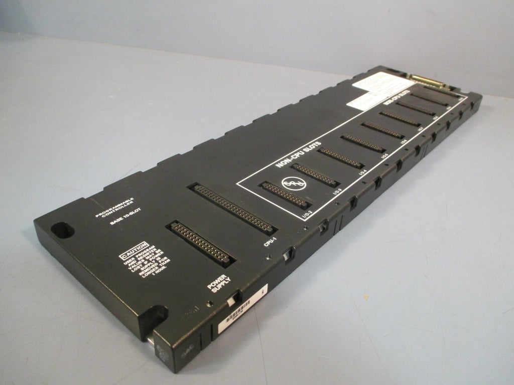 GE-Fanuc 10 Slot CPU Module Emi Enhanced IC693CHS391M