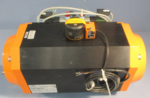 Max-Air UT50-0GBF41 Flanged Aluminum Pneumatic Rack and Pinion Actuator 10bar
