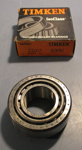 TIMKEN 33207 92KA1 Tapered Roller Bearing 35mm Bore 72mm OD 28mm W