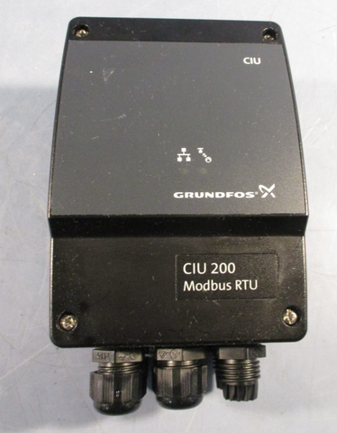 Grundfos CIU200 Modbus RTU Interface Unit 24240VAC/DC, 060 Hz 11W 96753082