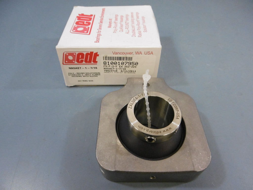 EDT ZALUE6 1-7/16" 5AE NAIVEO-E 36mm Bore 1 Bolt Flange