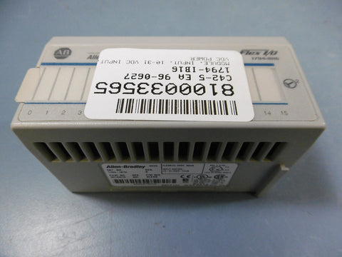 Allen Bradley 1794IB16 Flex I/O Input Module 1031.2V Vdc