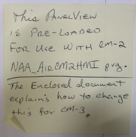 Allen Bradley 2711P-K7C4D1 Ser A Panelview Plus 2711P-RP1 Ser F 2711P-RDK7C /C