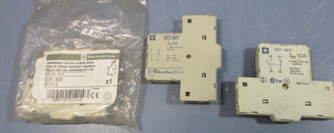 (Lot of 3) Telemecanique GV1A01 Instantaneaus Auxiliary Contact Block 021214