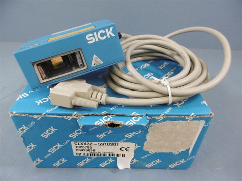 Sick Optic CLV4325910S01 Raster Scanner Unit 1026796 Class 2