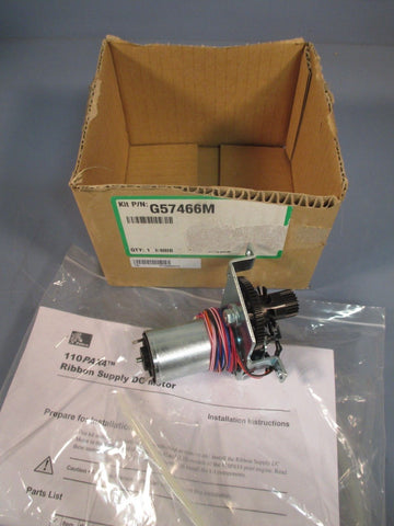 Zebra Ribbon Take-Up DC Motor G57466M