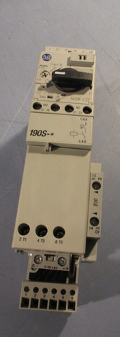 ALLENBRADLEY ECONOMY STARTER W/CIRCUITBREAKER 190SANEJ1CB16CS10