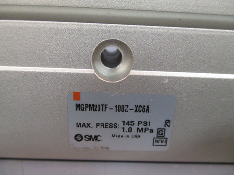 SMC COMPACT GUIDE CYLINDER MGPM20TF-100Z-XC6A
