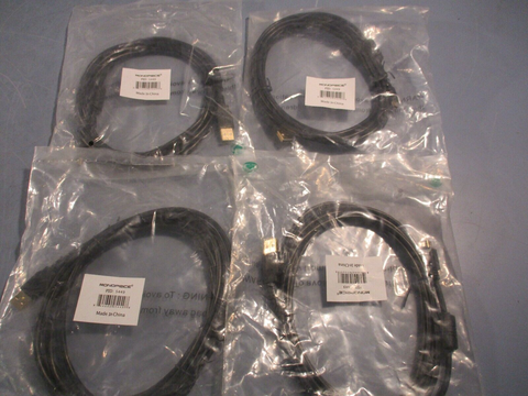 10 FT MonoPrice Male USB Speed Cable Lots of 4