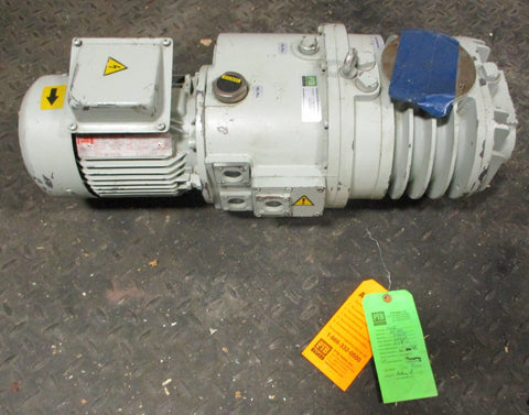 Electrodrives A07112004 Induction Motor w/ Edwards EH250 Mechanical Booster