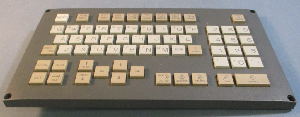 Fanuc A02B0323C128 MDI Unit QWERTY Type 113/8" L x 61/4" H