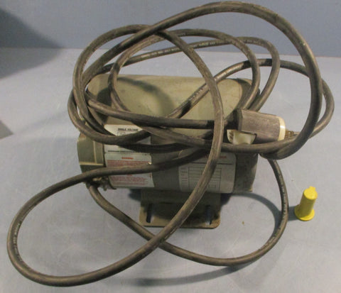 Baldor Clausing 34-2960-2212 Electric Motor 0.25HP 3450RPM 115V 5/8" Shaft Dia