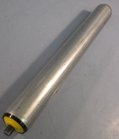 Interroll Conveyor Roller 15-5/8" Length 2.1" OD Galvanized Steel