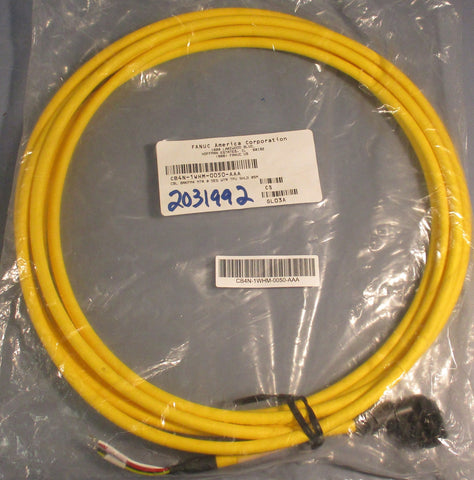 Fanuc Heavy Duty Brake Motor Cable 5m Long CB4N-1WHM-0050-AAA