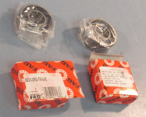 FAG 22032RSTVH Self Aligning Ball Bearing 17mm ID 40mm OD 16mm W Lot of 2