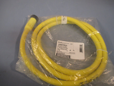 Brad Connectivity 6P Female Straight 6' 16/6 AWG PVC Cord 1300070024