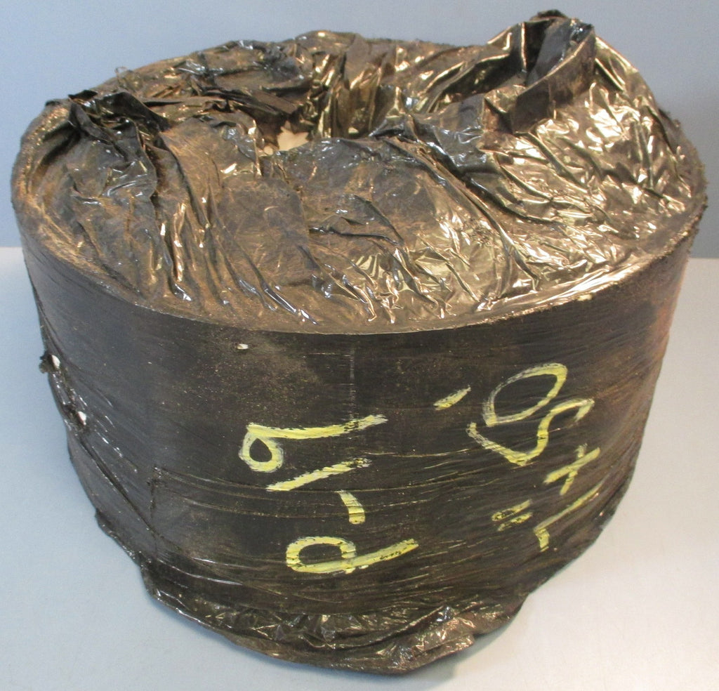 White PVC Crescent Top P-19 Conveyor Belt 50' x 7"