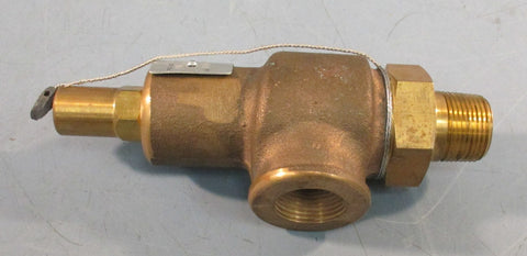 Aqautrol 69 Safety Relief Valve 175 PSI 3/4" Inlet/Outlet 45 GPM
