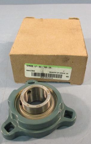 Dodge 124625 Flange Mount Bearing 3Bolt Size 1" LF-SC-100-NL