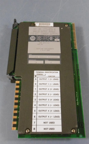 Allen Bradley 1771OFE2 12 BIT. Ser. B Analog Output Module