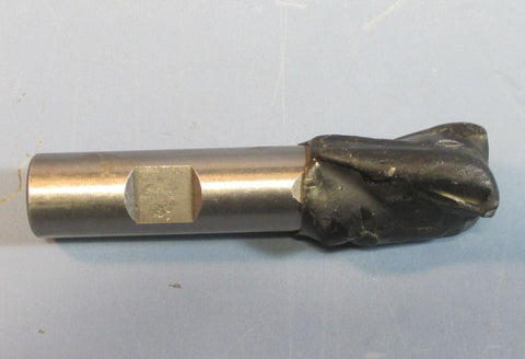 Brubaker 7/8" HSS 3 Flute 11/8" LOC Professionally CNC Resharpened End Mill