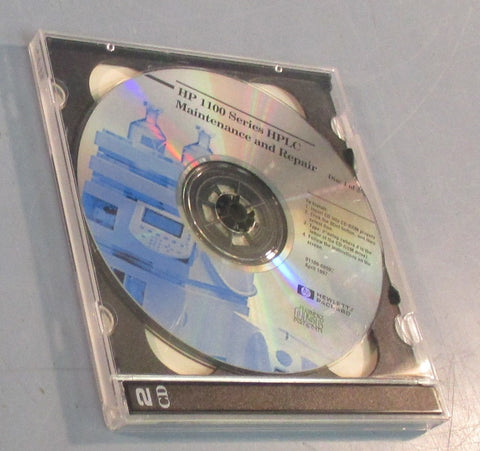Hewlett Packard HP 0110060002 1100 Series HPLC Maintenance & Repair Disc 1 & 2
