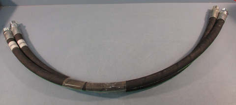 Lot of (2) Continental Xlife XR16SC-08 5000 PSI Hydraulic Hose SAE 1/2"