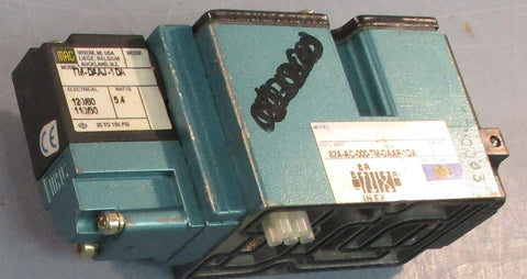 Mac Valves 82A-AC-000-TM-DAAP-1DA Pneumatic Valve Manifold 150PSI 5.4W