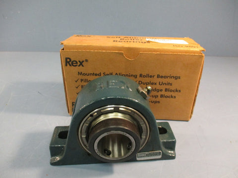 Rexnord ZAS2111 Pillow Block Roller Bearing Unit Two-Bolt Base 1-11/16"