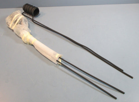 Inductive Heater Heating Coil Element 0.25" OD 0.126" ID 2" Dia. Shroud Lot of 2
