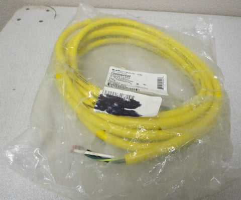 Brad Connectivity Woodehead 1300060542 Cordset 12' Long 16/3 AWG PVC Cord