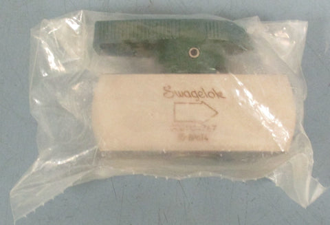 Swagelok SS-8P6T4 Quarter Turn Instrument Plug Valve 0001184747 20mm Bore