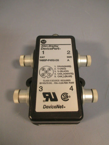 ALLENBRADLEY DEVICE PORT SERIES A 1485PP4R5D5