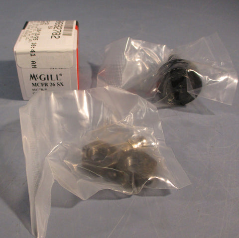 McGill MCFR 26 SX Cam Follower 26mm Roller Dia 12mm Roller W 10mm Stud Dia