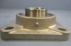PTI SUCSF20928 4 Bolt Flange Block Bearing Stainless Steel 13/4" Bore SF209