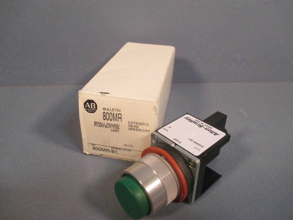 Allen Bradley Green Push Button Series A 800MR-B1