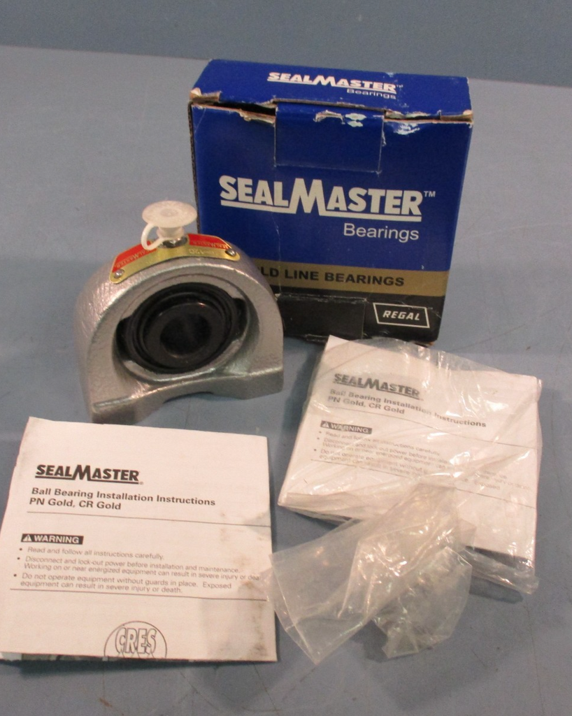 EMERSON SEALMASTER GOLDLINE TB-12C CR 3/4" PILLOW BLOCK BEARING