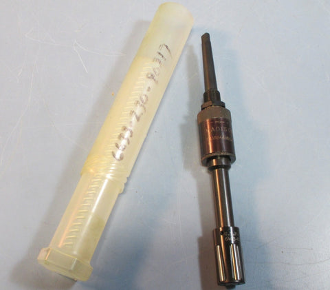 Madison Microller CTP Burnishing Tool 0.90" 0.59" Shaft No. 1 Morse Taper