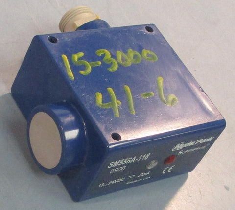 Hyde Park SM556A-118 Ultrasonic Sensor Superprox 15…24VDC 1 Meter Distance
