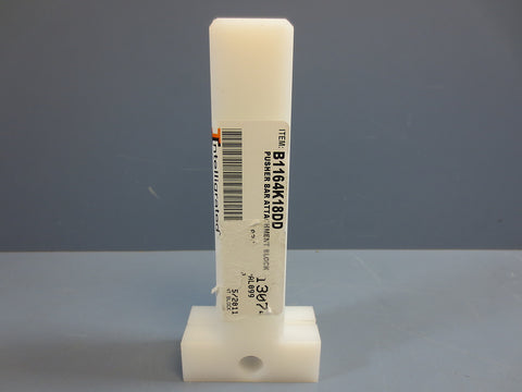 Intelligrated B1164K18DD Pusher Bar Attachment Block New!!