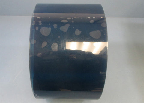 80+ Ft Vinyl Plastic Freezer / Dock Clear Smooth Door Strip 8" Wide 0.08" Thick