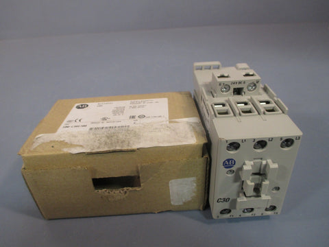 AllenBradley Contactor 30 Amp, 3pole, 24 VDC Series C. 100C30EJ00