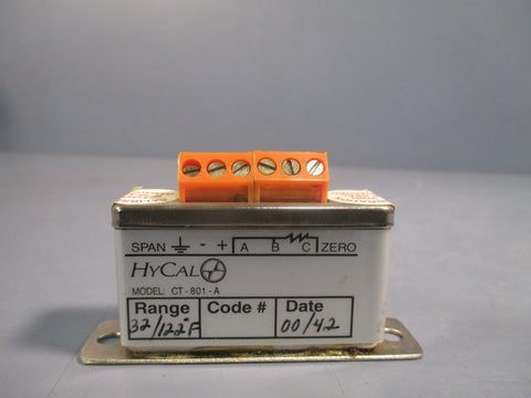 HyCal Temperature Transmitter CT801A